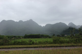 The start of the rains